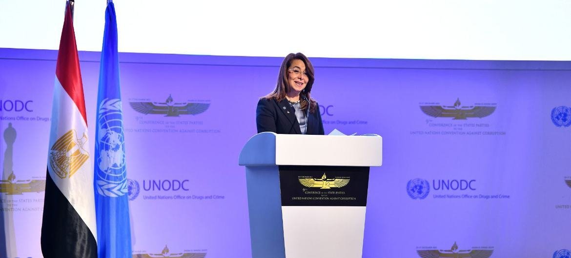 A diretora-executiva do Escritório da ONU sobre Drogas e Crime, Ghada Waly enfatizou que o combate à corrupção é fundamental para a proteção dos direitos humanos e da prestação de contas