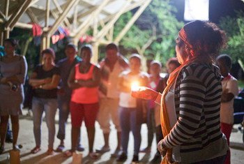 Líderes comunitarias rinden homenaje a activistas sociales asesinados en el Chocó, en Colombia 