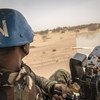 联合国维和人员在马里北部地区巡逻。