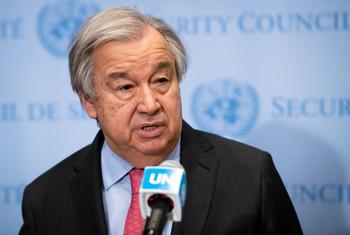 O secretário-geral António Guterres expressou condolências às famílias das vítimas e pronta recuperação aos feridos