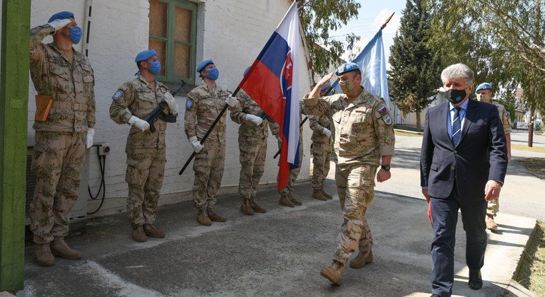 UN Assistant Secretary-General Miroslav Jenča visits Cyprus and meets with Head of UNFICYP Elizabeth Spehar as well as officials from both sides of the island.