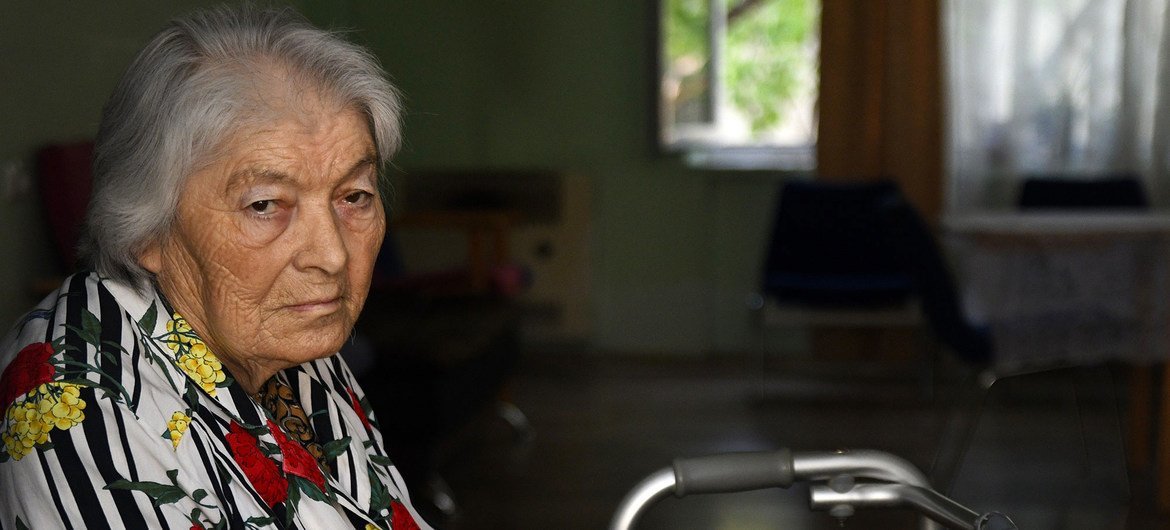 जॉर्जिया के ज़रूरतमन्द बुज़ुर्ग नागरिकों को यूएन देखभाल सेवाओं को बेहतर बनाने के लिये प्रयासरत है.