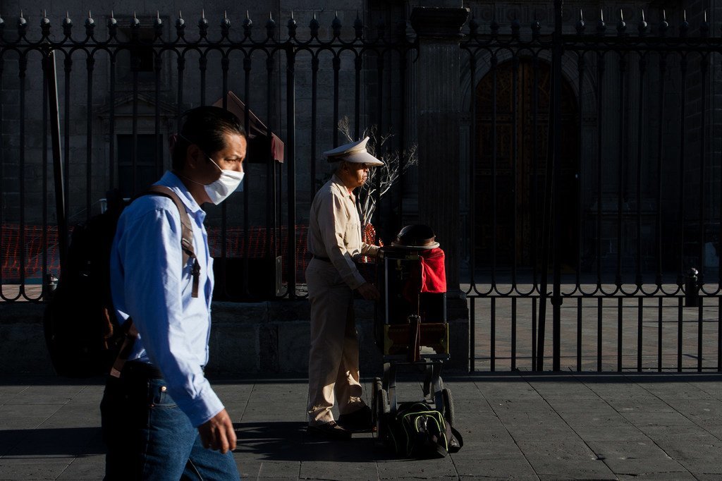 Escenas de cotidianidad en la Ciudad de México durante la pandemia de coronavirus.