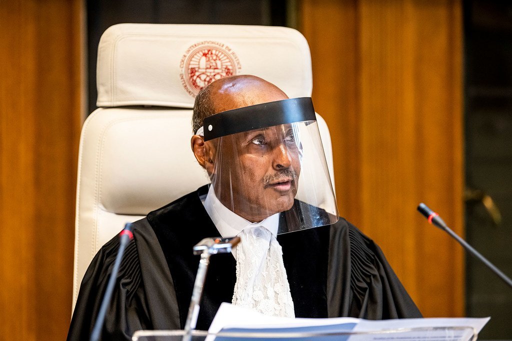 国际法院院长艾哈迈德·优素福法官。