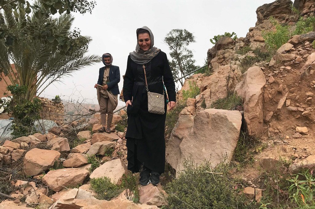 Sonia Almassad travaille sur le terrain au Yémen pour le Bureau des Nations Unies pour la coordination des affaires humanitaires.