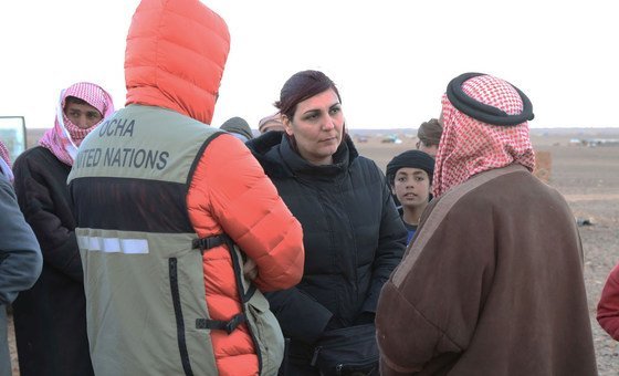 Sonia Almassad, a Field Programme Officer from Syria, now with the Office for the Coordination of Humanitarian Affairs in Yemen.