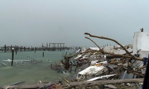 Marsh Harbour aux Bahamas a été dévasté par l'ouragan Dorian, en septembre 2019.