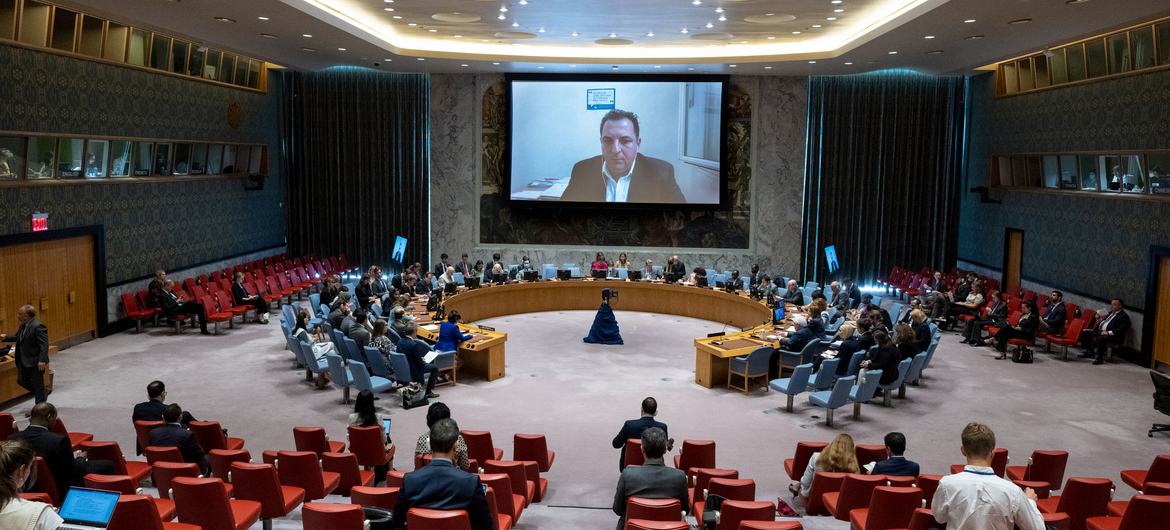 جلسة مجلس الأمن حول الوضع في سوريا