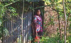 In Bangladesh, latrines provide women and girls privacy when they are menstruating.