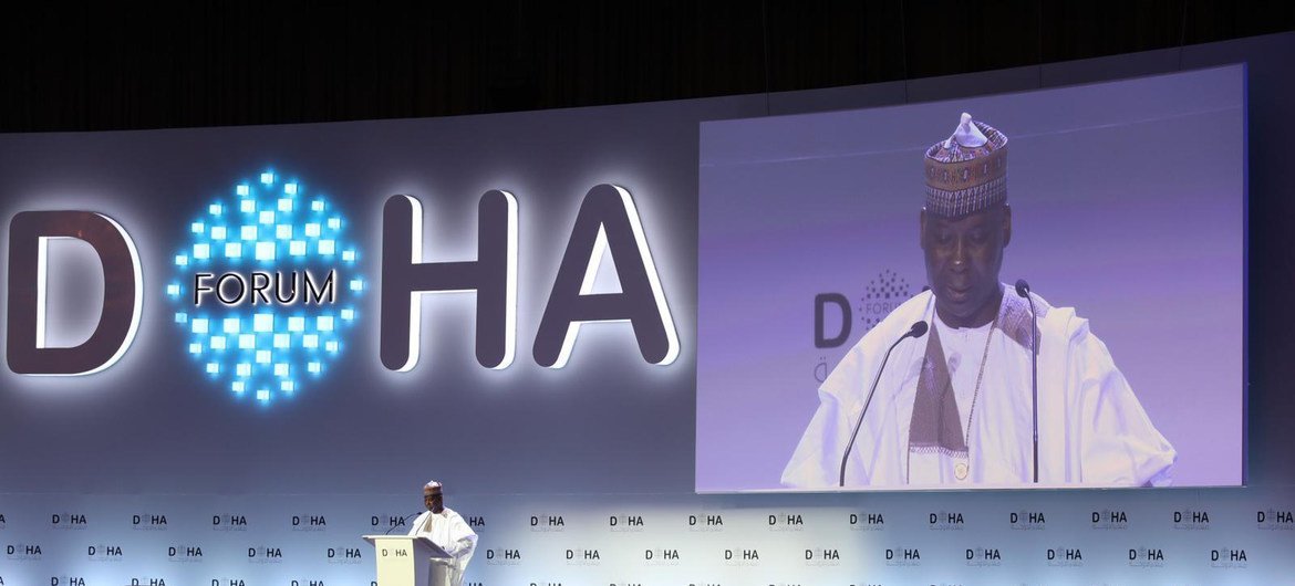 رئيس الجمعية العامة للأمم المتحدة، في كلمة افتتاحيةفي منتدى الدوحة  2019