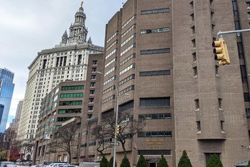 New York City correctional facility in lower Manhattan.