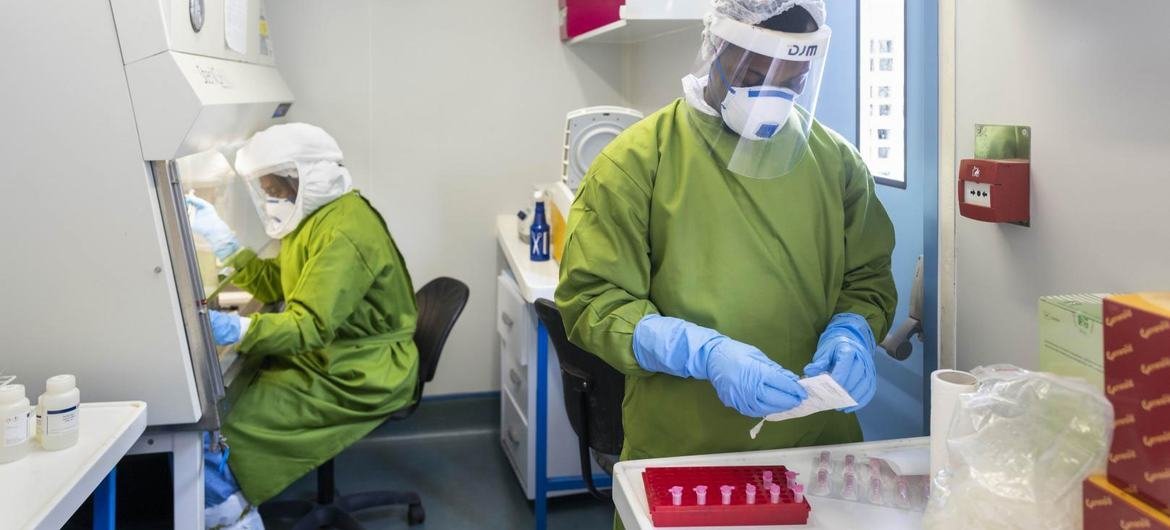 The World Health Organization is helping countries boost testing capacity for SARS-CoV-2, the virus that causes COVID-19. 