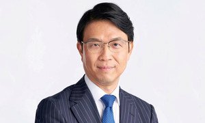 Hiro Mizuno, Envoyé spécial des Nations Unies sur la finance innovante et les investissements durables.