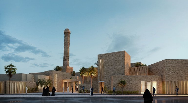 مشروع إعادة إعمار مجمّع جامع النوري في الموصل بالعراق يفوز به مهندسون معماريون من مصر.