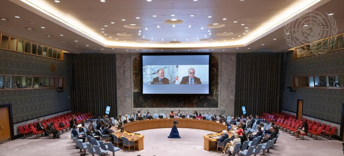 جلسة مجلس الأمن حول حماية المدنيين في النزاع المسلح