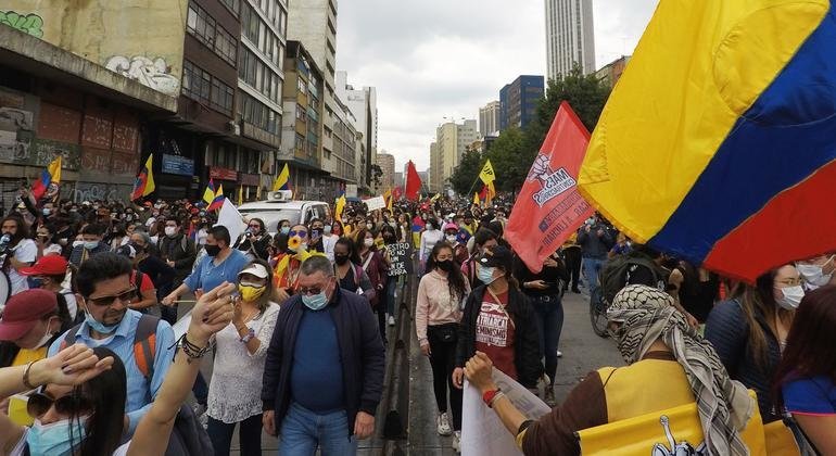 Colombia: La ONU llama al gobierno a garantizar la justicia y brindar reparación a las víctimas de las protestas