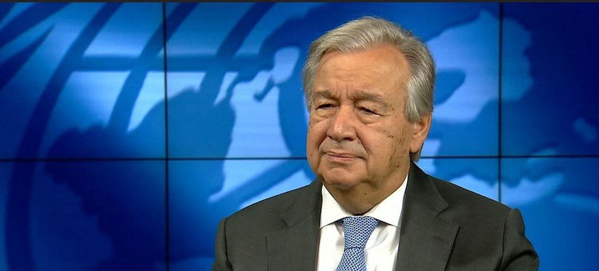  António Guterres diz que a relação entre o ar e o mar teve o equilíbrio perturbado pela mudança climática