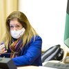 من الأرشيف: السيدة ستيفاني وليامز،المستشارة الخاصة للأمين العام للأمم المتحدة في ليبيا. 