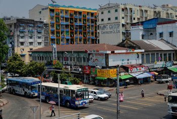 La ville de Yangon (photo d'archives).