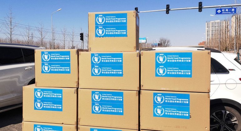 Le Programme alimentaire mondial (PAM) fournit des équipements médicaux vitaux aux hôpitaux de Hubei en Chine.