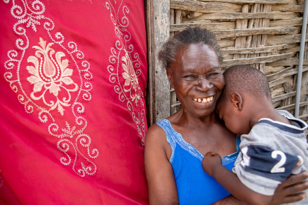 Mariette Samson perdió sus cultivos en una inundación en su pueblo del norte de Haití en enero de 2022.