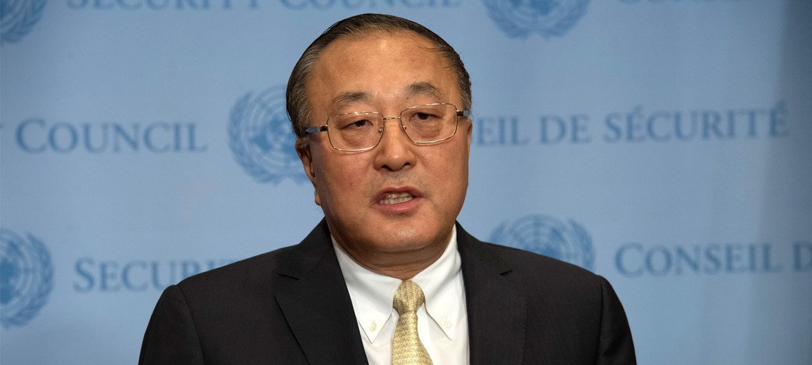 中国常驻联合国代表张军。