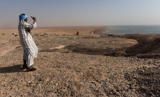 The Sahel region of Africa stretches across the continent eastwards from the Atlantic Ocean and is located south of the Sahara desert.