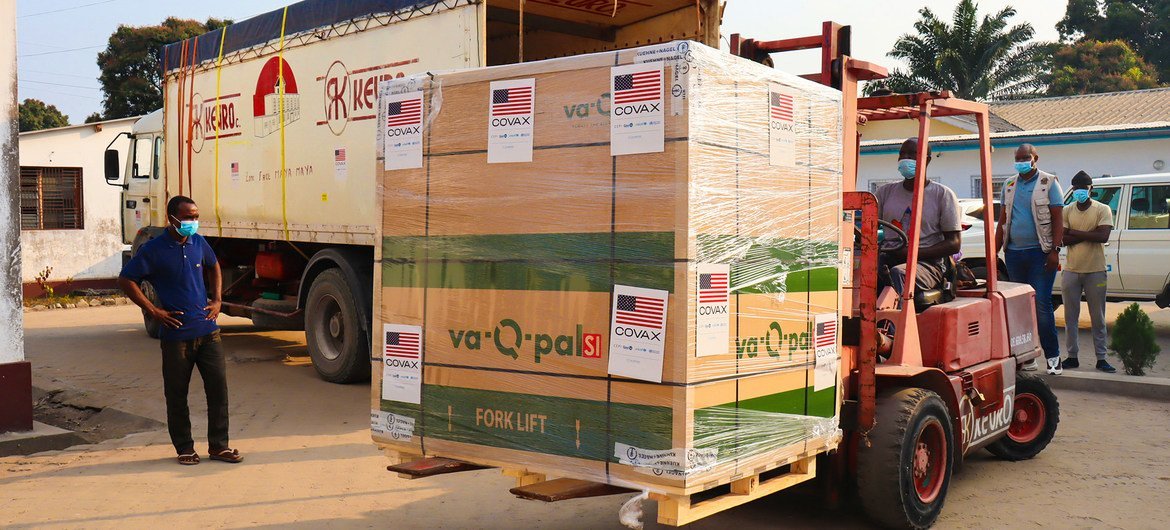 The Republic of Congo received just over 300,000 doses of the COVID vaccines through the COVAX Facility in August 2021.