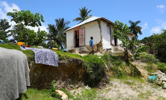 Thousands of people have been displaced after tens of thousands of homes collapsed or were damaged.