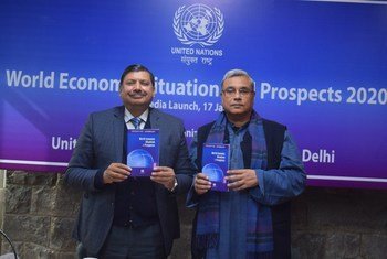 भारत में संयुक्त राष्ट्र के प्रमुख अर्थशास्त्री डॉक्टर नागेश कुमार ने नई दिल्ली में रिपोर्ट को जारी किया. 