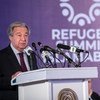 Secretary-General António Guterres addresses the International Conference on 40 Years of Hosting Afghan Refugees in Pakistan, in Islamabad.