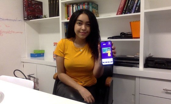 Tania Rosas, a Colombian education advocate, has developed the O-lab app.