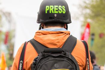 L'ONU plaide pour la sécurité des journalistes et des professionnels des médias.