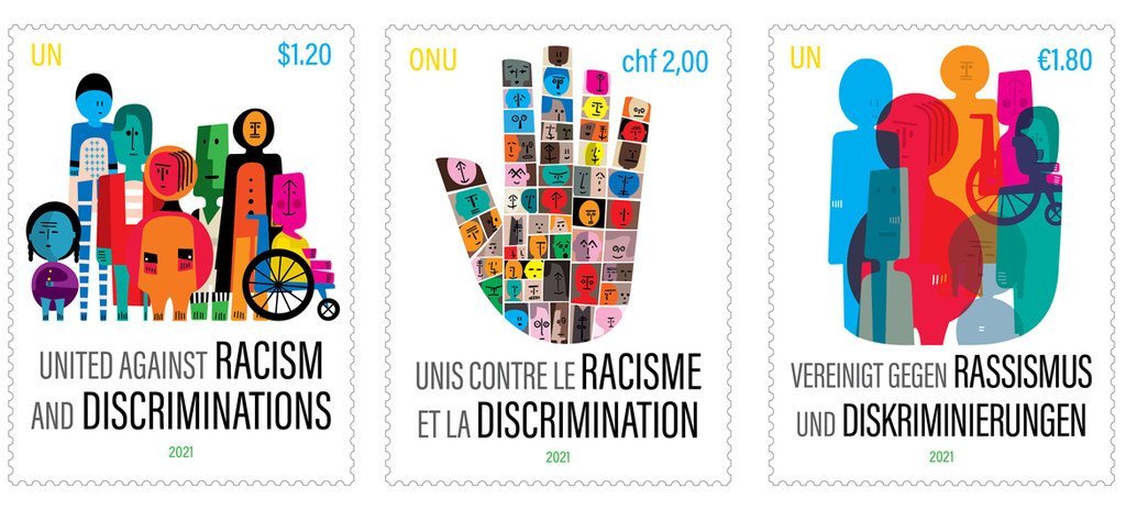 联合国发行新邮票 纪念“消除种族歧视国际日”