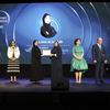 حليمة النقبي، إحدى الفائزات في  جائزة لوريال-اليونسكو للمرأة في العلوم 2021، خلال حفل التكريم.
