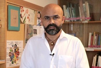 الناشط في مركز الجنى هشام كايد