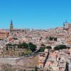 Vista panorâmica da cidade de Toledo, na Espanha, que enfrentou uma intensa onda de calor