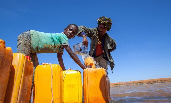 Water points in Somaliland in Somalia mean that people and their livestock can survive extreme weather events like droughts.