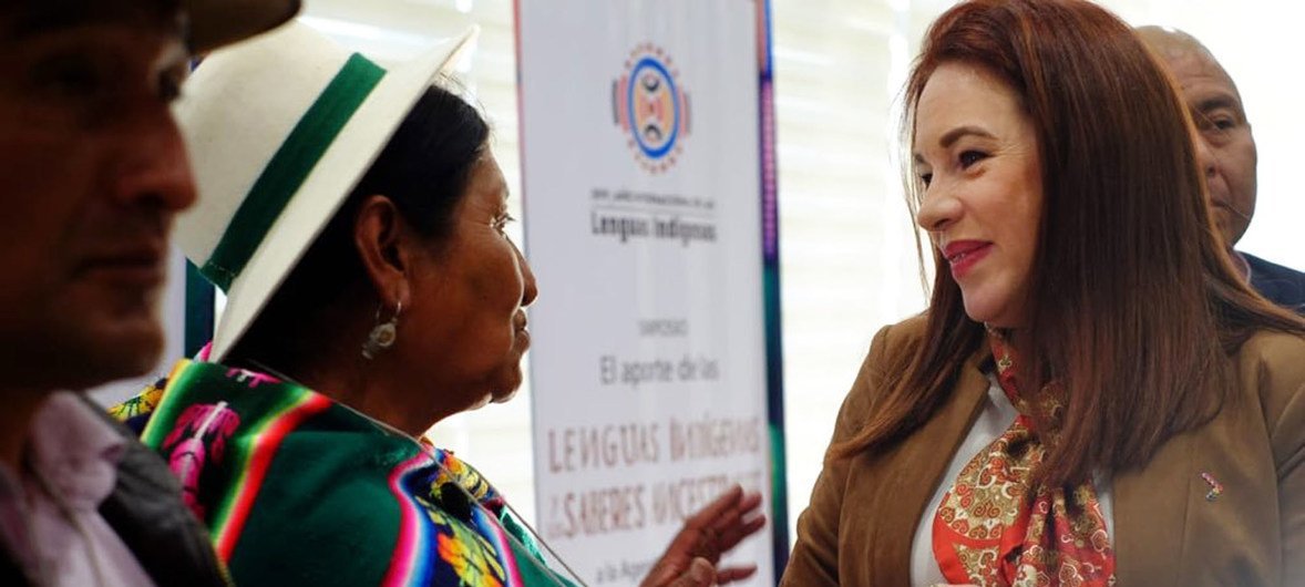 UN General Assembly President María Fernanda Espinosa Garcés underscores the importance of indigenous languages and their contribution to cultural diversity and  sustainable development.
