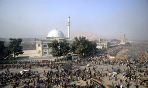 The Pul-e-Kheshti Mosque in Kabul, Afghanistan. (file)