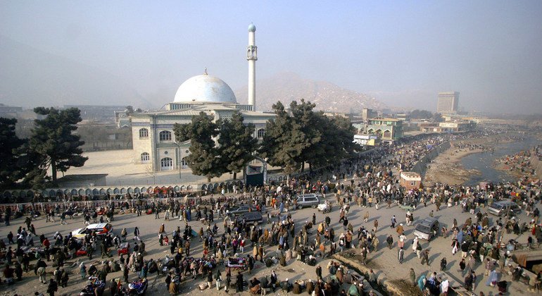 阿富汗首都喀布尔（资料图片）。