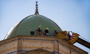 Мечеть ан-Нури была разрушена в результате взрыва в ходе битвы за Мосул в 2017 году.