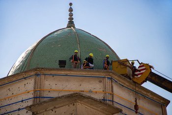 Мечеть ан-Нури была разрушена в результате взрыва в ходе битвы за Мосул в 2017 году.