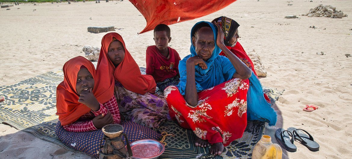 Çatışma ve kuraklık, Somali'nin birçok yerinde gıda kıtlığına yol açtı.