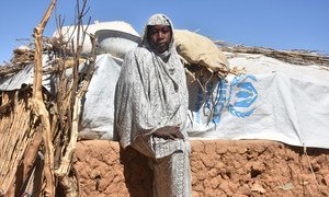 19-year-old Najla Umda Adam Suleiman, fled with her family to Chad when she was only three years old after the conflict broke out in Darfur.