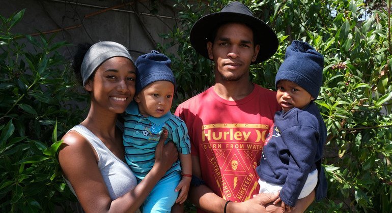 Una familia intenta hacer su nueva vida en Chile después de migrar desde el estado de Vargas, en Venezuela.
