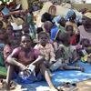 Refugees from Cameroon soon after arriving to Chad’s Chari Baguirmi region near the capital, N’Djamena. 