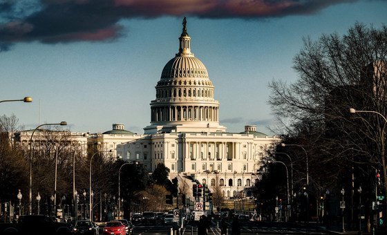 مبنى الكابيتول، مقر الكونغرس الأميركي في العاصمة واشنطن