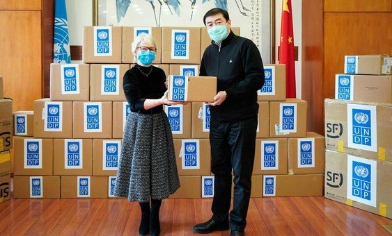The UN Development Programme in China has supplied critical medical supplies to the Chinese government.