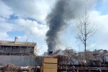 Bombardeios na cidade de Mariupol 